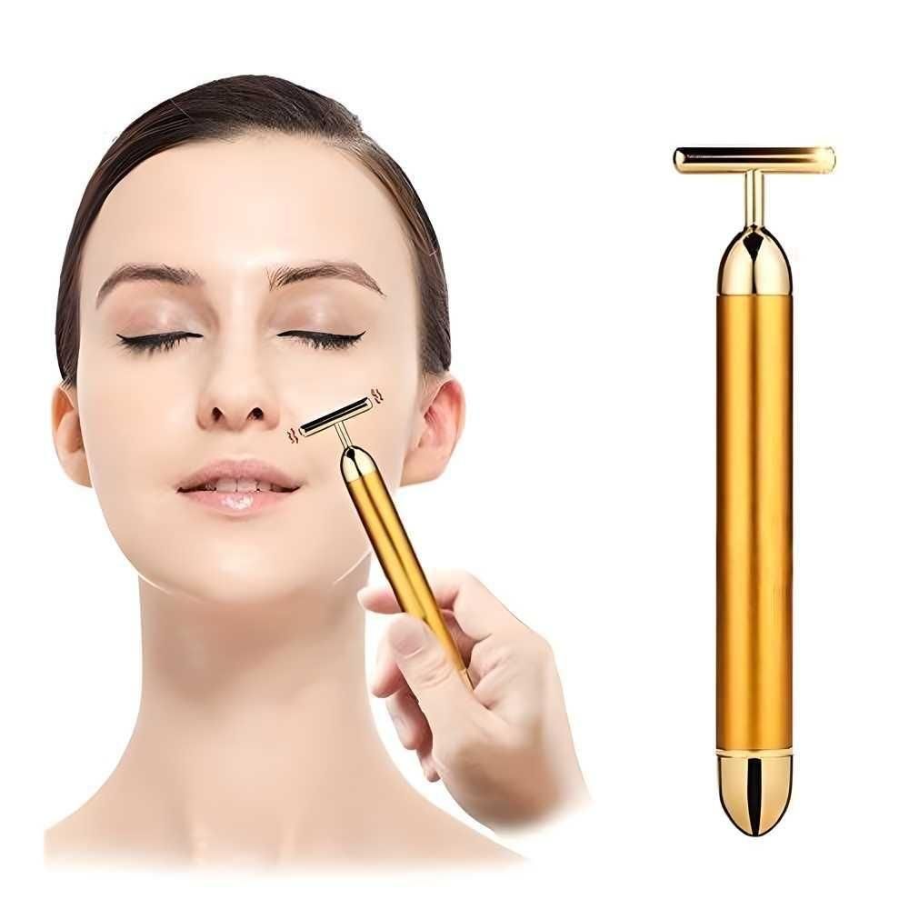 Radiant 24K Face Sculptor™ | Electric Facial Massage Roller